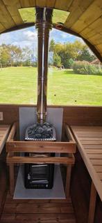 2,5M Barrel Sauna Gratis Levering en Plaatsing, Sport en Fitness, Sauna, Ophalen of Verzenden, Nieuw, Complete sauna