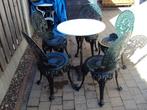 bistroset, Tuin en Terras, Ophalen, Zo goed als nieuw, Overige materialen, 2 zitplaatsen