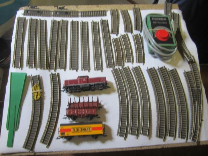 fleischmann treinset profi rails, Hobby en Vrije tijd, Modeltreinen | H0, Gebruikt, Treinset, Gelijkstroom, Fleischmann, Ophalen of Verzenden