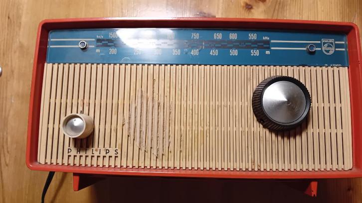 Philips (vintage) radio, Audio, Tv en Foto, Radio's, Gebruikt, Radio, Ophalen