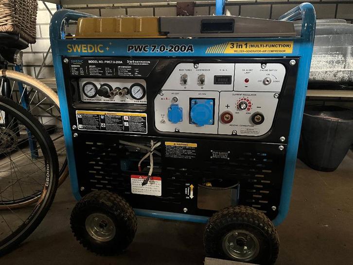 aggregaat / compressor / lasapparaat, Doe-het-zelf en Verbouw, Aggregaten, Nieuw, Benzine, Minder dan 5 kVA, Ophalen