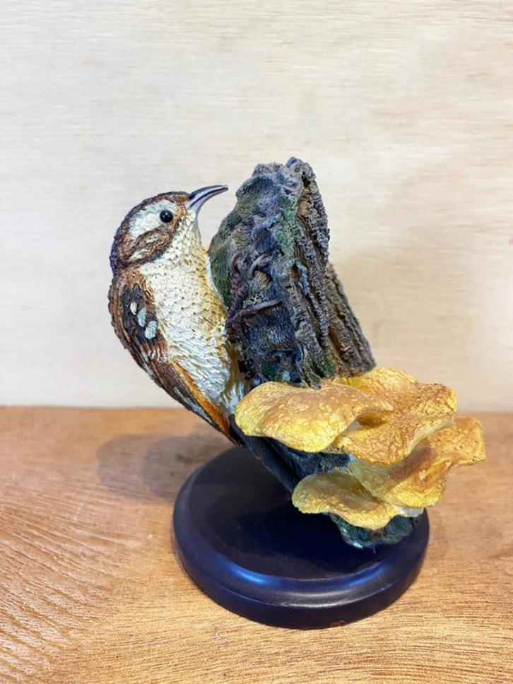 Boomkruiper vogelbeeldjes van het merk Bradford Exchange, Antiek en Kunst, Curiosa en Brocante, Ophalen of Verzenden