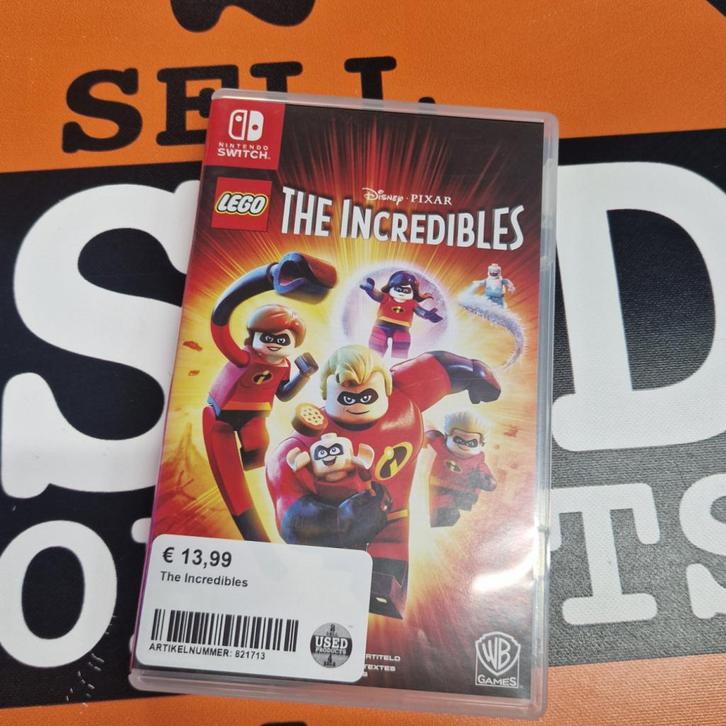 The Incredibles, Spelcomputers en Games, Spelcomputers | Nintendo Switch, Zo goed als nieuw
