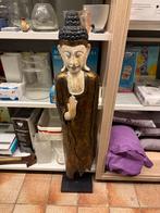 Houten boeddha beeld, Ophalen of Verzenden, Zo goed als nieuw