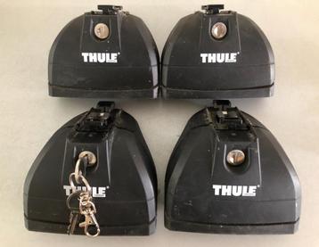 Thule rapid system voetenset voetjes 753 4 stuks+ 2 sleutels beschikbaar voor biedingen