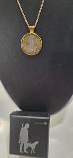 Goud of zilverkleurige  Jacht Ketting, Met hanger, Gebruikt, Ophalen of Verzenden, Goud