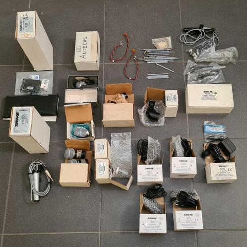 Diverse Shure & Anchor Microfoons, Accessoires en Onderdelen, Audio, Tv en Foto, Professionele Audio-, Tv- en Video-apparatuur