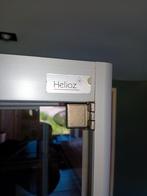 Helioz vitrine kast, Huis en Inrichting, Kasten | Vitrinekasten, Ophalen, 50 tot 100 cm, Zo goed als nieuw, 150 tot 200 cm
