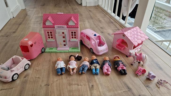 Mini Baby Born Ziekenhuis, Auto, Trailer & Paardenstal, Kinderen en Baby's, Speelgoed | Poppen, Gebruikt, Babypop, Ophalen of Verzenden