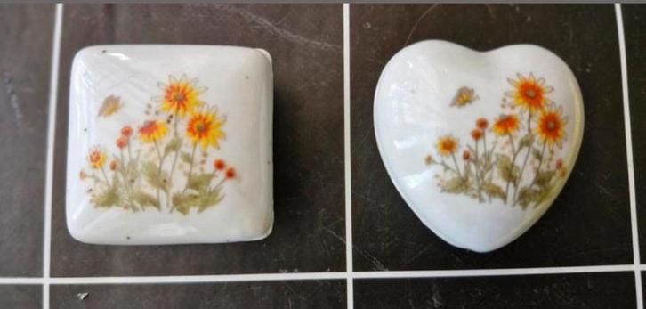 Wildflower doosjes, Huis en Inrichting, Keuken | Servies, Zo goed als nieuw, Overige stijlen, Glas, Ophalen of Verzenden