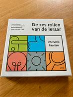 De zes rollen van de leraar Intervisiekaarten, Marion Kemeling; Reijer Jan van 't Hul; Martie Slooter, Sociale wetenschap, Ophalen of Verzenden