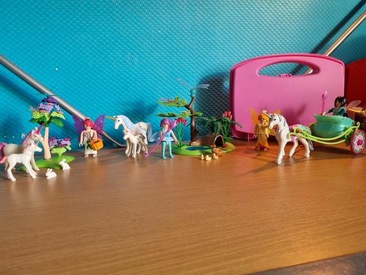 Feeën wereld van Playmobil., Kinderen en Baby's, Speelgoed | Playmobil, Zo goed als nieuw, Ophalen of Verzenden