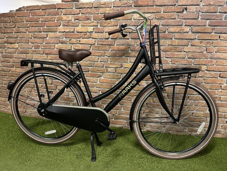 Fietshokje Raaks: Raaks Transportfiets D50 NIEUW, Fietsen en Brommers, Fietsen | Dames | Damesfietsen, Nieuw, Overige merken, (Extra) lage instap