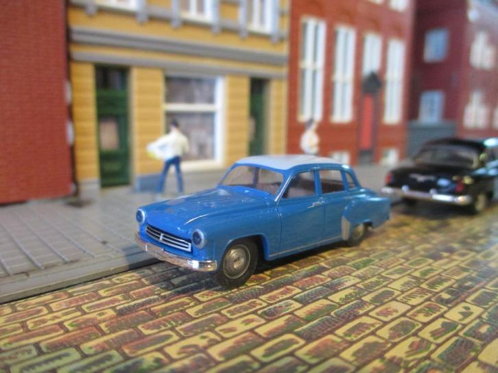Wartburg 311 Limousine - Brekina DDR, Hobby en Vrije tijd, Modelauto's | 1:87, Zo goed als nieuw, Bus of Vrachtwagen, Brekina