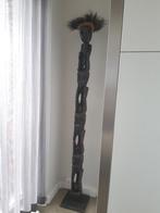 Houten totem paal ( beeld), Ophalen