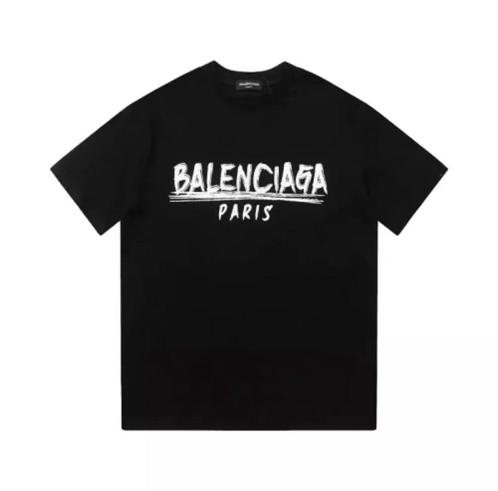 ZWART BALENCIAGA SHIRT ALLE MATEN NIEUW, Kleding | Heren, T-shirts, Nieuw, Overige maten, Zwart, Ophalen of Verzenden
