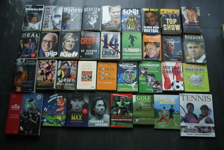 SPORT-BOEKEN...... Verschillende, Boeken, Sportboeken, Zo goed als nieuw, Balsport, Ophalen of Verzenden