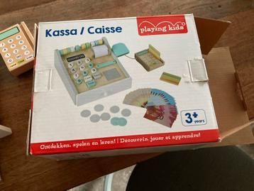 Houten Kassa - Playing Kids beschikbaar voor biedingen