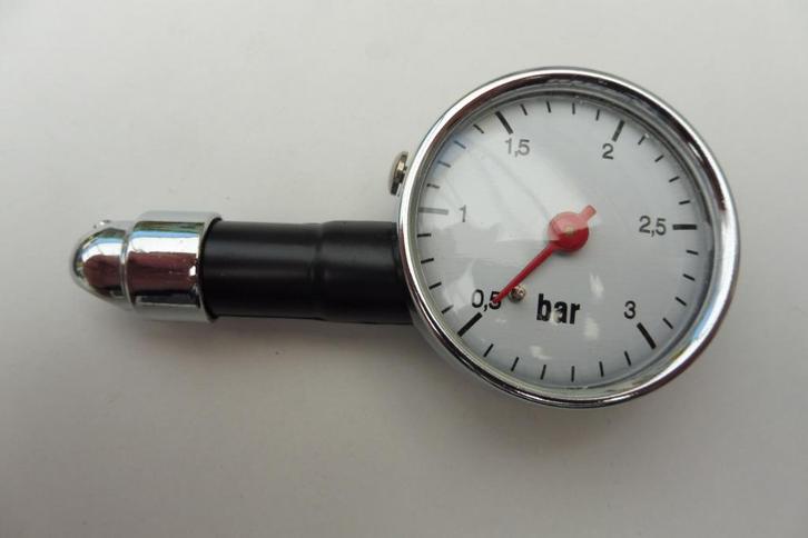 Banden spanning meter manometer tot 3 bar   NIEUW, Auto diversen, Autogereedschap, Nieuw, Ophalen of Verzenden