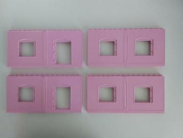 Duplo, Roze muren zonder ramen en deuren. beschikbaar voor biedingen