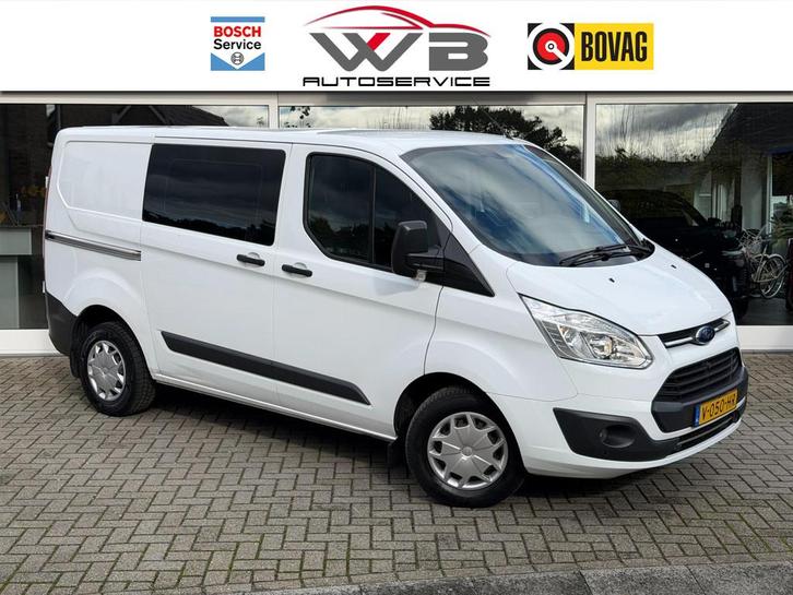 Ford Transit Custom 270 2.0 TDCI L1H1 DC Camera I PDC I Trek, Auto's, Bestelauto's, Bedrijf, Te koop, ABS, Airconditioning, Bochtverlichting