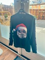 Kersttrui groen kerstman / gamer 158-164, C&A, Trui of Vest, Ophalen of Verzenden, Zo goed als nieuw
