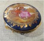 Prachtig Porseleine Juwelenpotje op 3 poten - Limoges, Antiek en Kunst, Ophalen of Verzenden