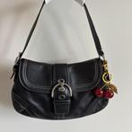 Coach Bag Soho Zwart Leer Groot, Sieraden, Tassen en Uiterlijk, Tassen | Schoudertassen, Overige merken, Zwart, Ophalen of Verzenden