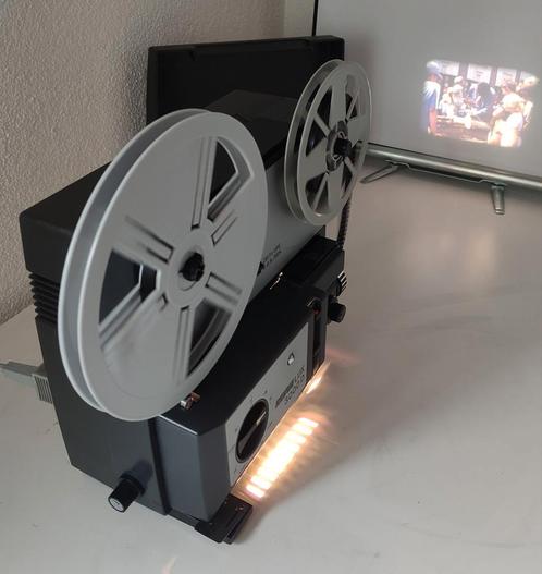 REVUE LUX 3000 D  SUPER 8 en DUBBEL 8 FILMPROJECTOR, Audio, Tv en Foto, Filmrollen, Ophalen of Verzenden