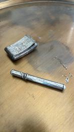 Antiek pepermunt doosje en pencil houder, Antiek en Kunst, Ophalen of Verzenden