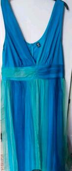 SHEIN Plus Ombre contrasterende mesh-overlay-jurk, Ophalen, Nieuw, Maat 46/48 (XL) of groter, Overige kleuren