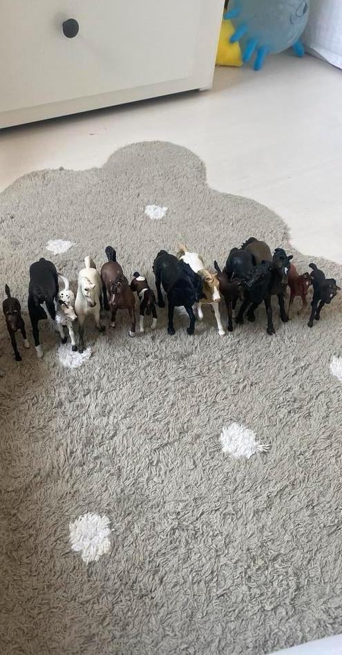 Set Schleich paarden, Verzamelen, Speelgoed, Zo goed als nieuw, Ophalen of Verzenden