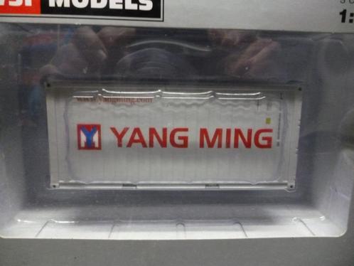 WSI 20 FT container Yang Ming, Hobby en Vrije tijd, Modelauto's | 1:50, Nieuw, Bus of Vrachtwagen, Wsi, Ophalen of Verzenden
