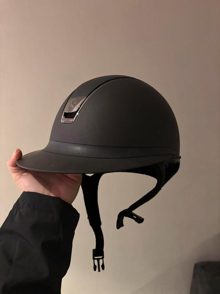 Miss shield lizzard cap, Dieren en Toebehoren, Paardrijkleding, Gebruikt, Cap, Overige soorten, Ophalen of Verzenden