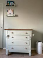 Oude ladekast/commode, Farrow & Ball Mizzle, Ophalen, Gebruikt, 100 cm of meer, Minder dan 50 cm
