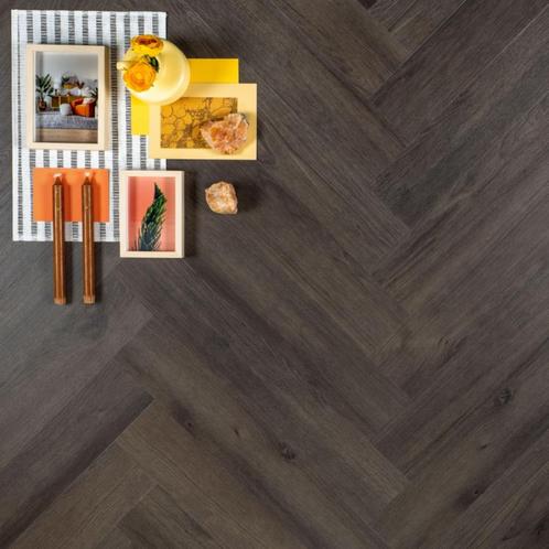 Opal Herringbone SPC Rigid PVC – Luxe visgraat vloer €34,95, Huis en Inrichting, Stoffering | Vloerbedekking, Nieuw, Overige typen