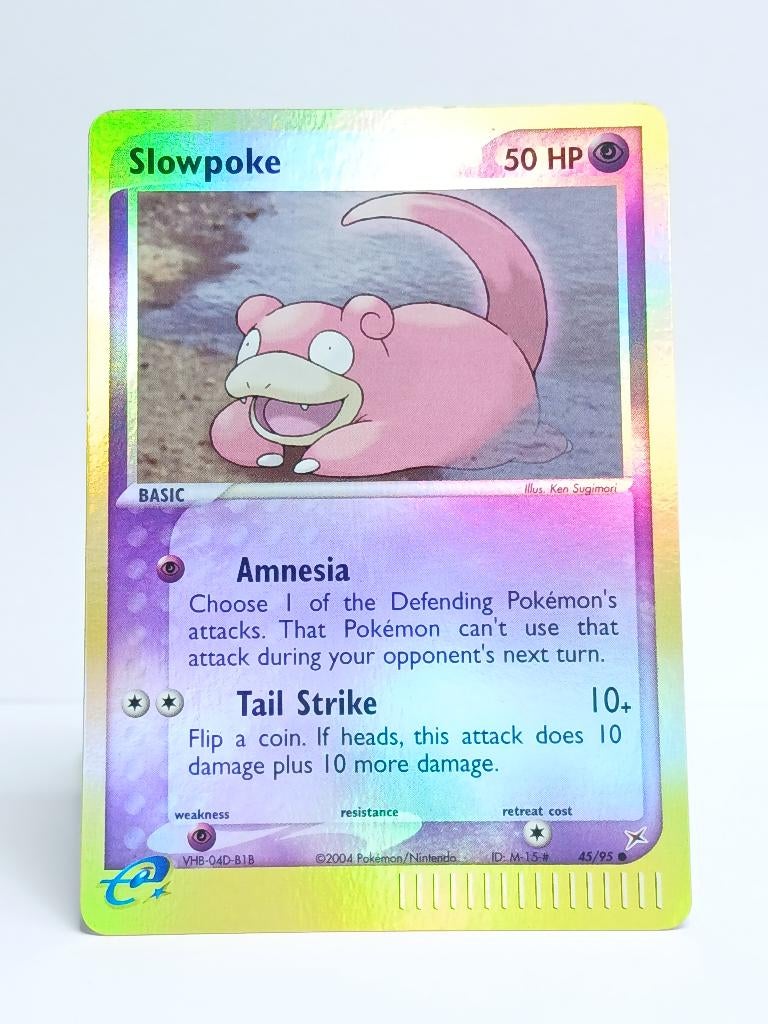 Pokémon - EX Team Magma vs Team Aqua - Slowpoke - 45/95, Verzenden, Zo goed als nieuw, Losse kaart, Foil