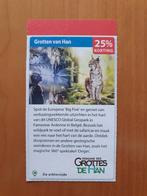 Domein van de Grotten van Han 25% korting, Drie personen of meer, Kortingsbon, Overige typen