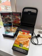Tefal Tosti ijzer - combi ijzer met o.a. wafelijzer, Ophalen of Verzenden, Uitneembare platen, Zo goed als nieuw