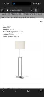 IKEA Staande Lamp - Stijlvol en Functioneel, Ophalen, Zo goed als nieuw, Metaal, 100 tot 150 cm