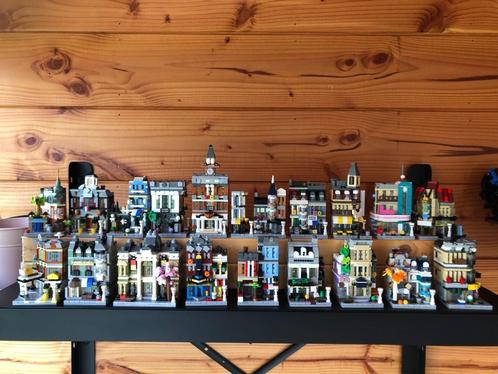 Alle 19 Lego modular's in micro scale, Kinderen en Baby's, Speelgoed | Duplo en Lego, Zo goed als nieuw, Lego, Ophalen of Verzenden