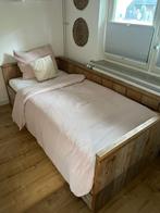 Steiger houten bed 1 persoons 90x200, Huis en Inrichting, Slaapkamer | Bedden, Ophalen, 90 cm, Eenpersoons, Zo goed als nieuw
