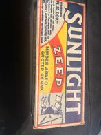 Sunlight Zeepblokken ca. 1940 - Originele Verpakking, Ophalen of Verzenden, Gebruikt, Verpakking
