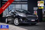 Ford Fiesta 1.0 EcoBoost Titanium*AUTOMAAT*NAVI*CARPLAY*LED*, Stof, Gebruikt, 620 kg, Zwart