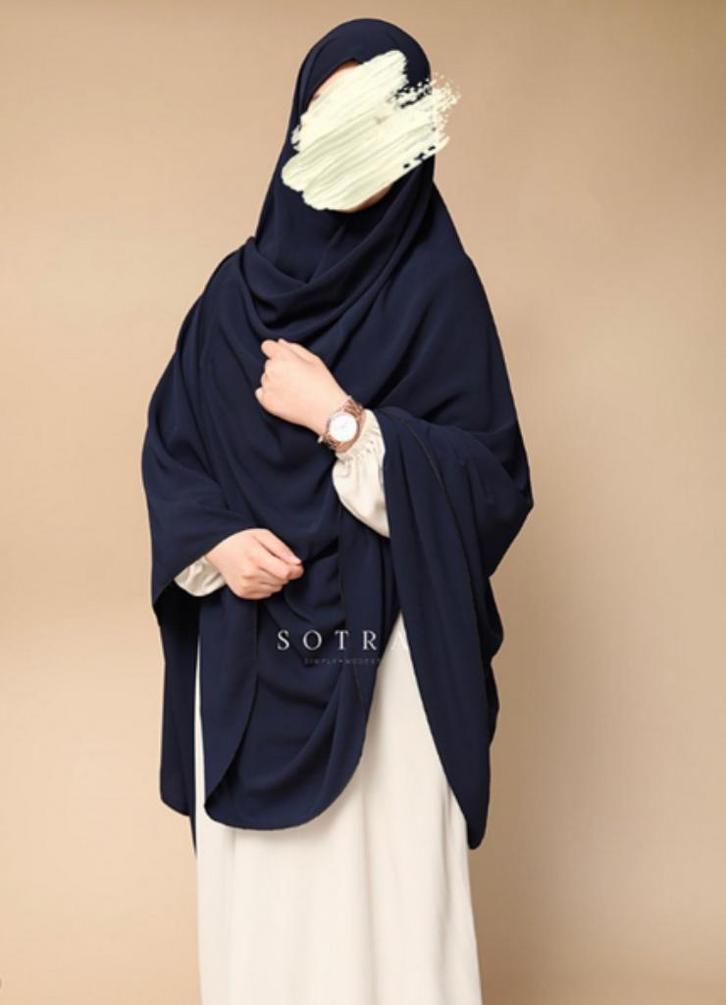 Navyblauwe Sotra heupkhimaar, Kleding | Dames, Overige Dameskleding, Nieuw, Verzenden