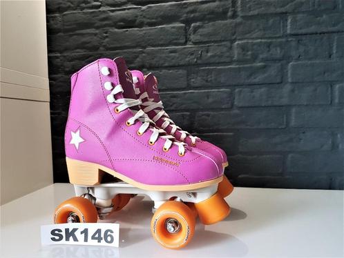 Hudora Disco Rolschaatsen Roze Rol Schaatsen Maat 35, Kinderen en Baby's, Speelgoed | Buiten | Rolschaatsen, Zo goed als nieuw