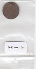 S21-N07-0502 Netherlands 1 Cent VG 1905 KM132, Postzegels en Munten, Munten | Nederland, Koningin Wilhelmina, 1 cent, Verzenden
