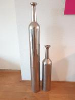 2 Vazen (flesmodel), Huis en Inrichting, Woonaccessoires | Vazen, Ophalen, Overige materialen, Gebruikt, Overige kleuren