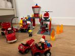Lego Duplo Brandweerkazerne + Extra Voertuigen, Ophalen of Verzenden, Gebruikt, Complete set, Duplo
