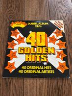 Vinyl platen 40 golden hits, Ophalen of Verzenden, Zo goed als nieuw, 12 inch, Pop